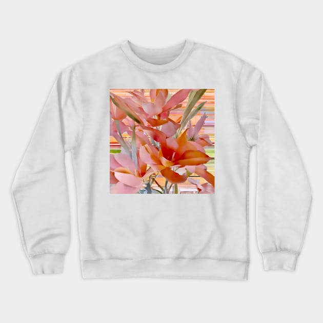 Gladiolus Impressions Crewneck Sweatshirt by DANAROPER